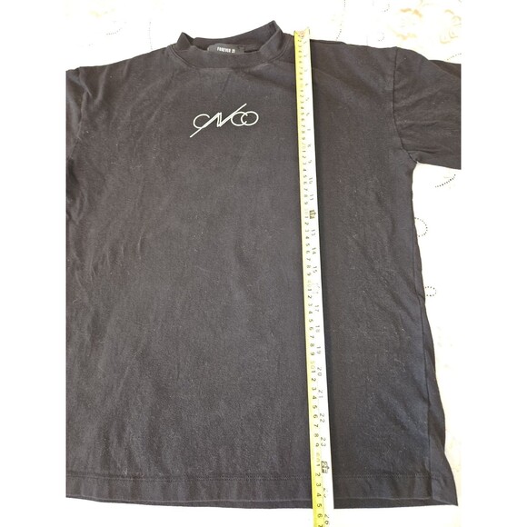 CNCO Shirt Unisex Sz S Black Short Sleeve Forever 21 Boy Band Graphic Logo Tour - Picture 3 of 5